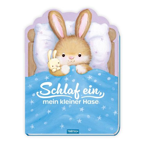 Trötsch Pappenbuch Schlaf ein, mein kleiner Hase, Buch