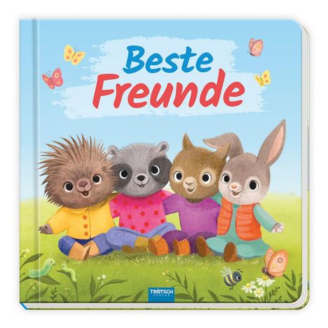 Trötsch Pappenbuch mit Reimen Beste Freunde, Buch