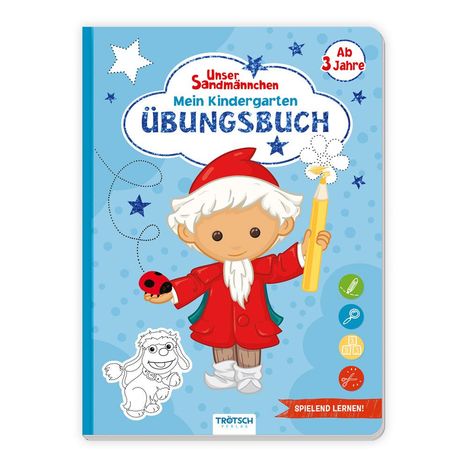 Trötsch Unser Sandmännchen Mein Kindergartenübungsbuch Beschäftigungsbuch, Buch