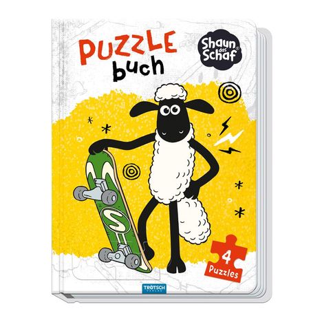 Trötsch Shaun das Schaf Puzzlebuch, Buch