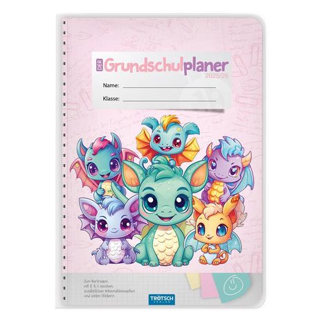 Trötsch Grundschulplaner So Sweet 25/26, Kalender