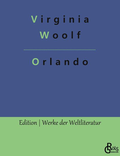 Virginia Woolf: Orlando, Buch