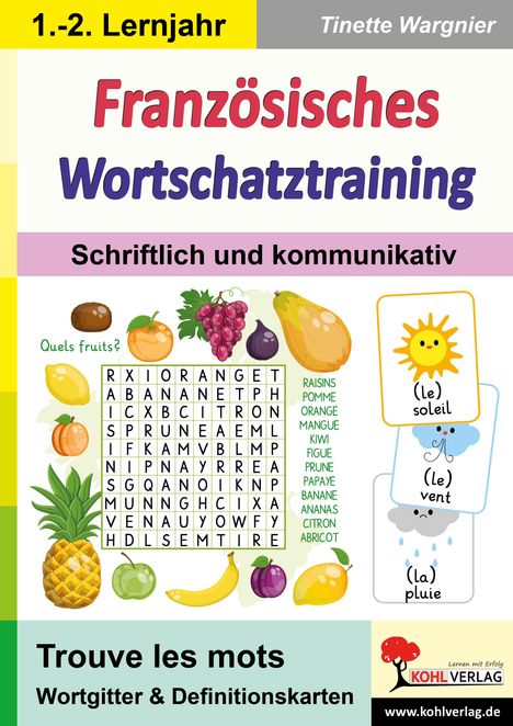 Tinette Wargnier: Französisches Wortschatztraining, Buch