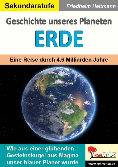 Friedhelm Heitmann: Geschichte unseres Planeten Erde, Buch