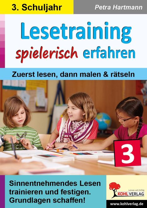 Petra Hartmann: Lesetraining spielerisch erfahren / Klasse 3, Buch