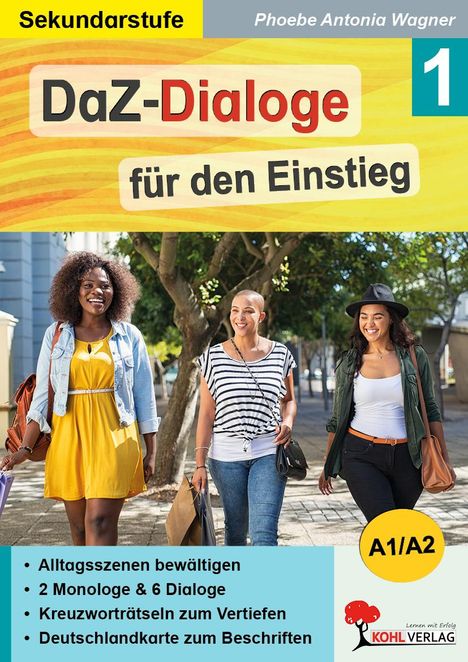 Phoebe Antonia Wagner: DaZ-Dialoge für den Einstieg, Buch