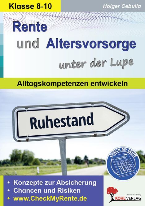 Holger Cebulla: Rente und Altersvorsorge unter der Lupe, Buch