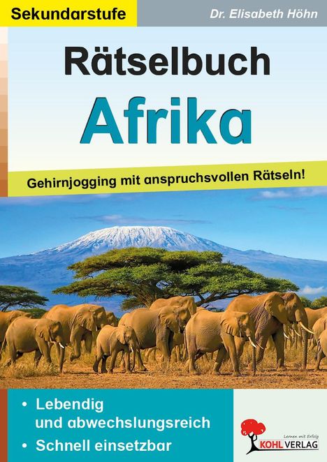 Elisabeth Höhn: Rätselbuch Afrika, Buch