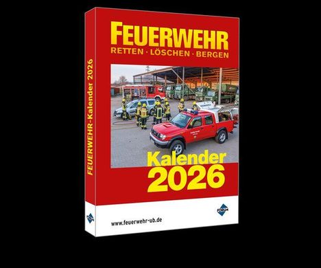FEUERWEHR Kalender 2026, Buch