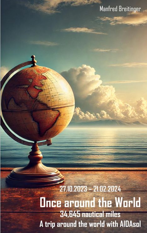 Manfred Breitinger: Once around the World, Buch
