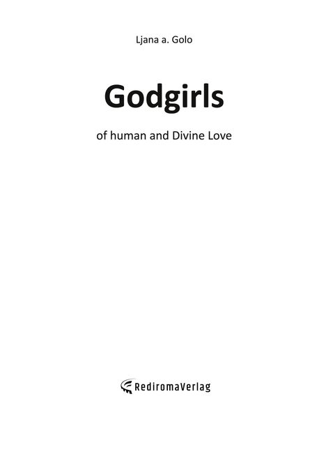 Ljana u Golo: Godgirls, Buch