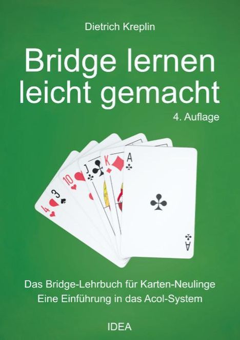 Dietrich Kreplin: Bridge lernen leicht gemacht, Buch