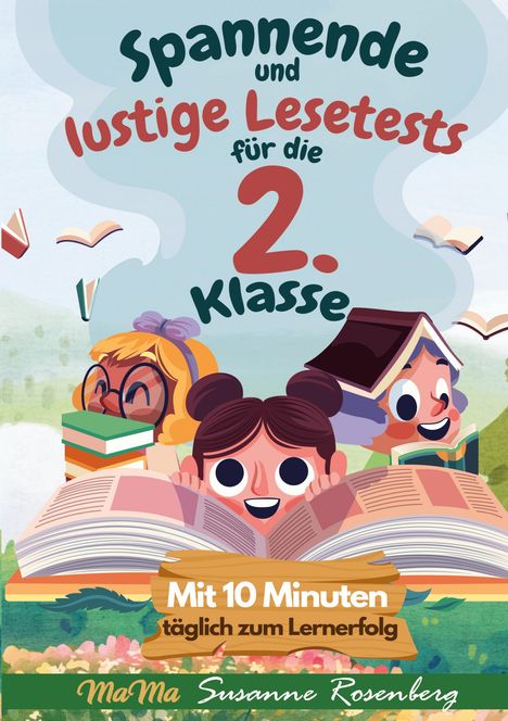 Susanne Rosenberg: Spannende und lustige Lesetests für die 2. Klasse, Buch