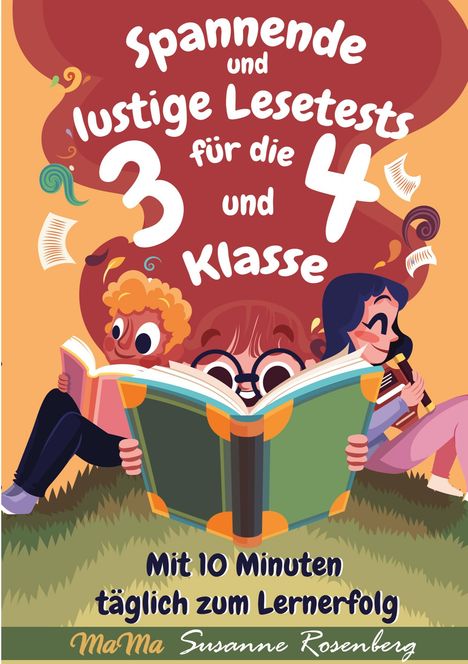 Susanne Rosenberg: Spannende und lustige Lesetests für die 3. und 4. Klasse, Buch