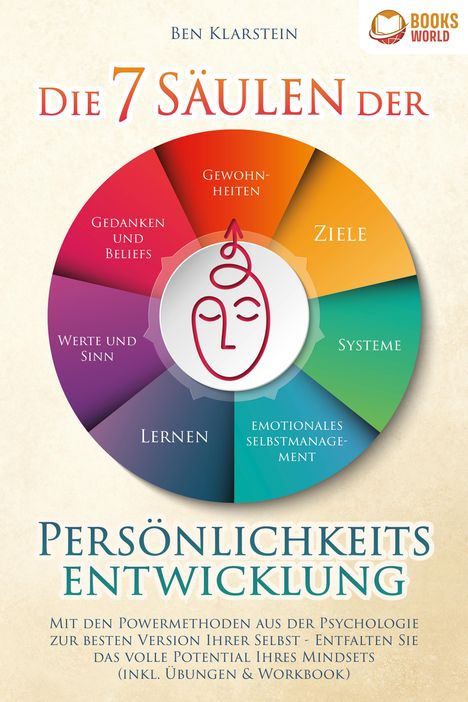 Ben Klarstein: Die 7 Säulen der Persönlichkeitsentwicklung: Mit den Powermethoden aus der Psychologie zur besten Version Ihrer Selbst - Entfalten Sie das volle Potential Ihres Mindsets (inkl. Übungen &amp; Workbook), Buch