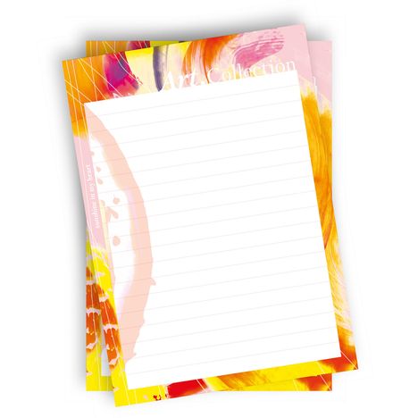 Lisa Wirth: Sunshine in my Heart Notizblöcke 2er-Set A5. 50 Seiten pro Block mit farbenfrohen Design aus der Art.Collection von Stay Inspired, Buch