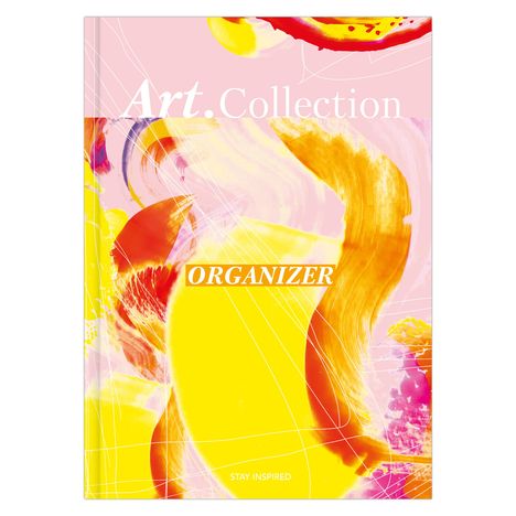 Lisa Wirth: Terminplaner 2024/2025: Der ideale Terminkalender ohne Datum mit stabilem Hardcover. Organizer, Buchplaner aus der Art.Collection von Stay Inspired, Kalender