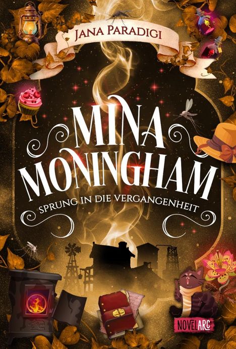 Jana Paradigi: Mina Moningham - Sprung in die Vergangenheit, Buch