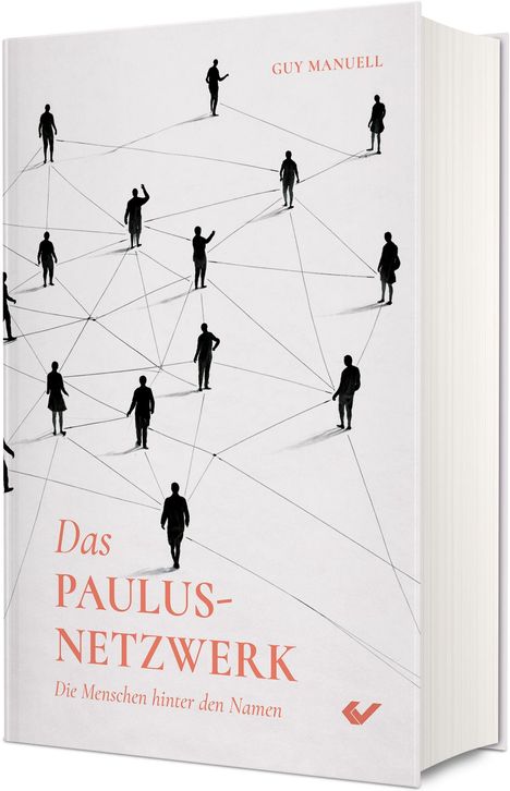 „Das Paulus-Netzwerk: Die Menschen hinter den Namen“. Illustration: Menschen sind durch Linien verbunden.