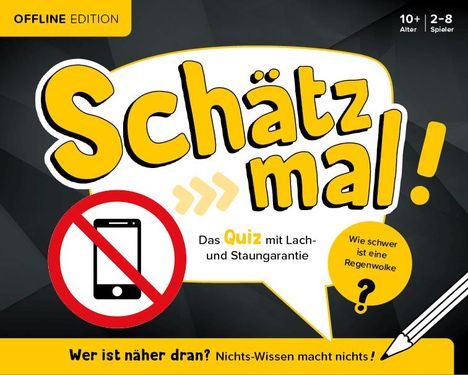 Schätz mal! Offline Edition, Buch