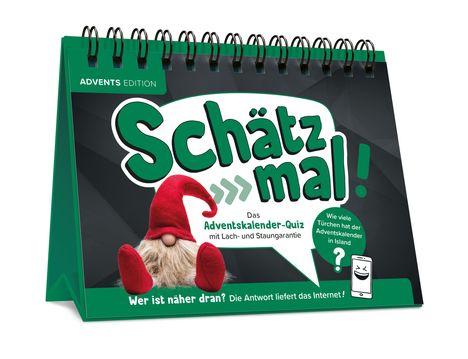 Schätz mal! Adventskalender, Buch