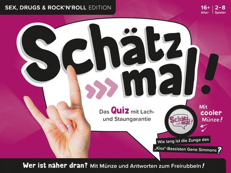 Schätz mal! Sex, Drugs & Rock'n'Roll Edition, Buch