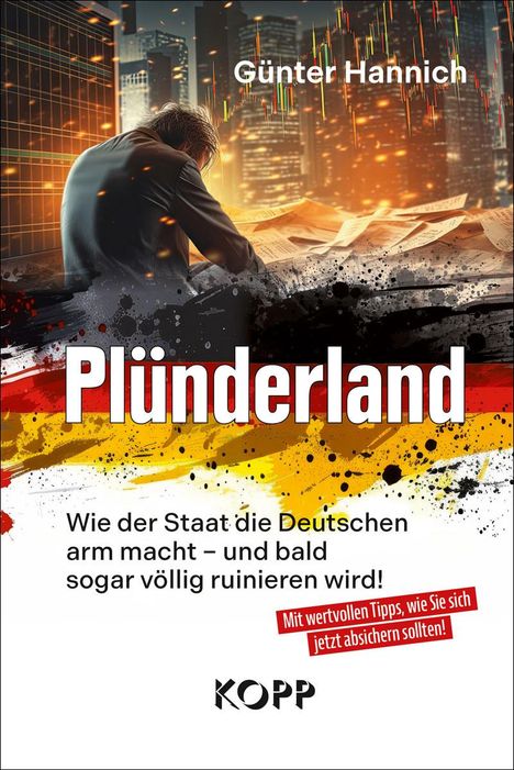 Günter Hannich: Plünderland, Buch