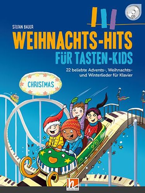 Stefan Bauer: Weihnachts-Hits für Tasten-Kids, Buch