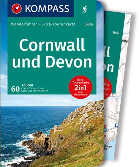 Claus-Günther Frank: KOMPASS Wanderführer 5986 Cornwall und Devon, Buch