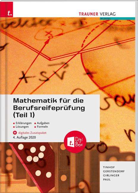 Friedrich Tinhof: Tinhof, F: Mathematik für die Berufsreifeprüfung (Teil 1), Buch