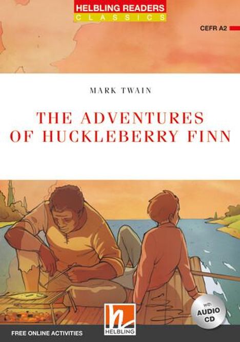 Mark Twain: The Adventures of Huckleberry Finn, mit 1 Audio-CD, Buch