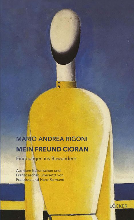 Mario Andrea Rigoni: Mein Freund Cioran, Buch