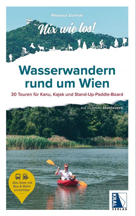 Nikolaus Zulinski: Wasserwandern rund um Wien, Buch