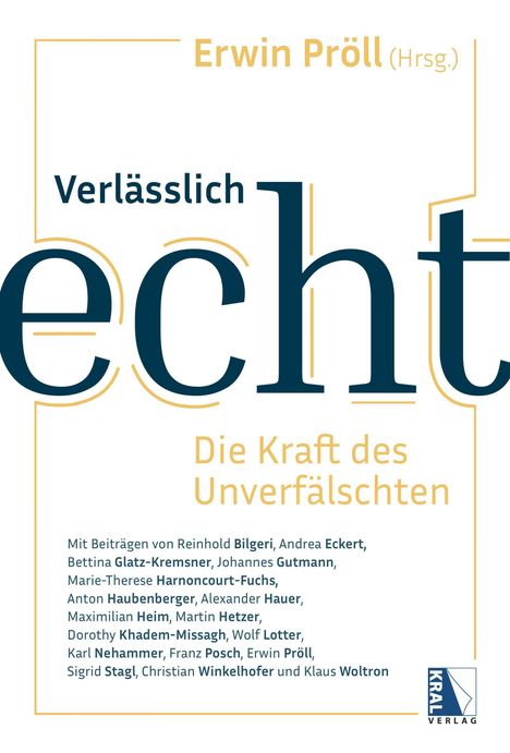 Verlässlich echt, Buch