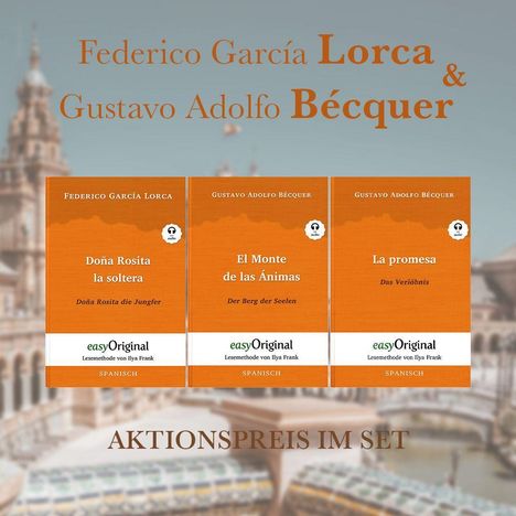 Federico García Lorca: Federico García Lorca &amp; Gustavo Adolfo Bécquer (Bücher + Audio-Online) - Lesemethode von Ilya Frank, Buch