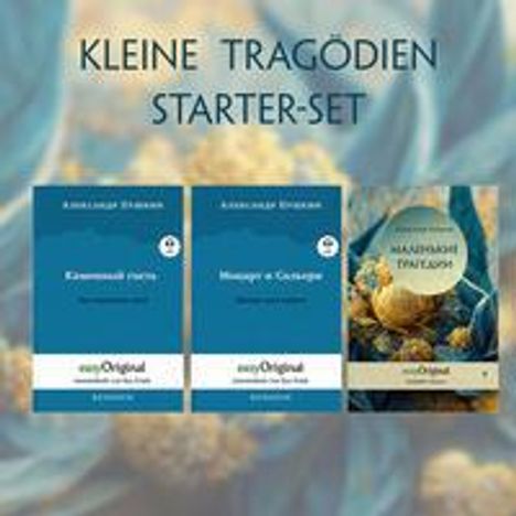 Alexander S. Puschkin: Kleine Tragödien (mit 3 MP3 Audio-CDs) - Starter-Set - Russisch-Deutsch, Buch
