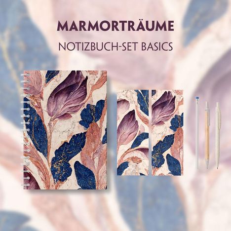 Marmorträume Schreibset Basics - Ästhetische Eleganz trifft nachhaltiges Design, Diverse