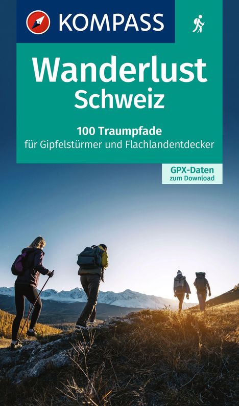 KOMPASS Wanderlust Schweiz, Buch