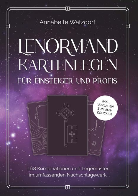 Annabelle Watzdorf: Lenormand Kartenlegen für Einsteiger und Profis, Buch