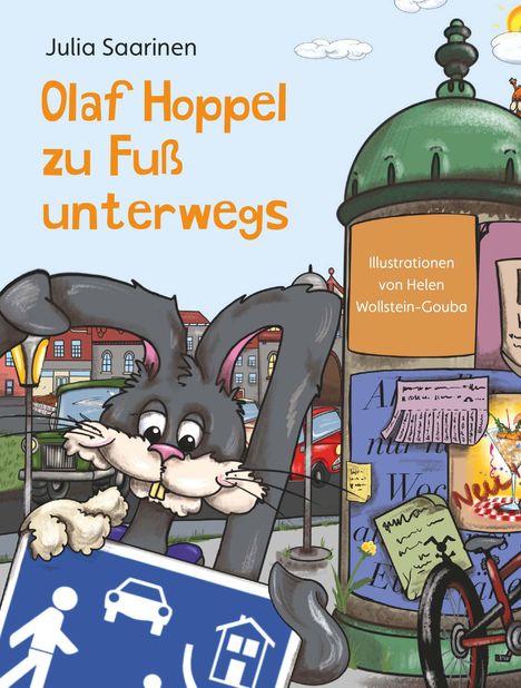 Julia Saarinen: Olaf Hoppel zu Fuß unterwegs, Buch