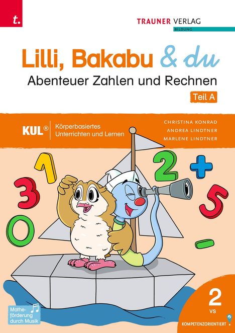 Andrea Lindtner: Lilli, Bakabu &amp; du - Abenteuer Zahlen und Rechnen 2 (2 Bände), Buch