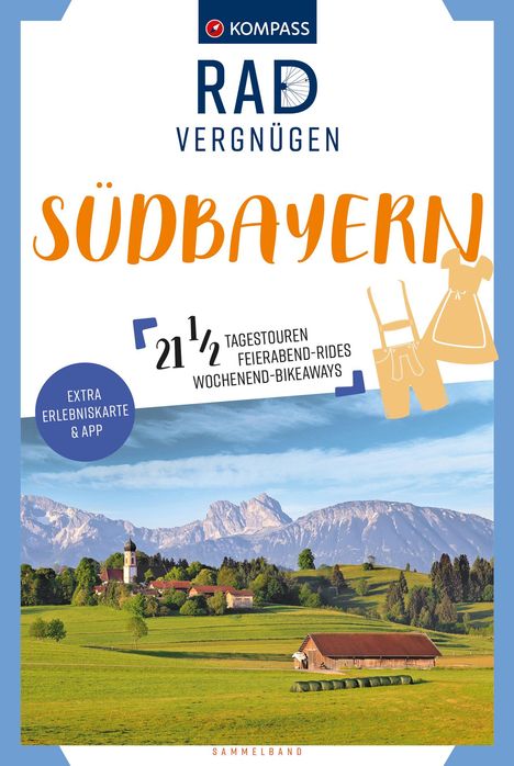 KOMPASS Radvergnügen Südbayern, Buch