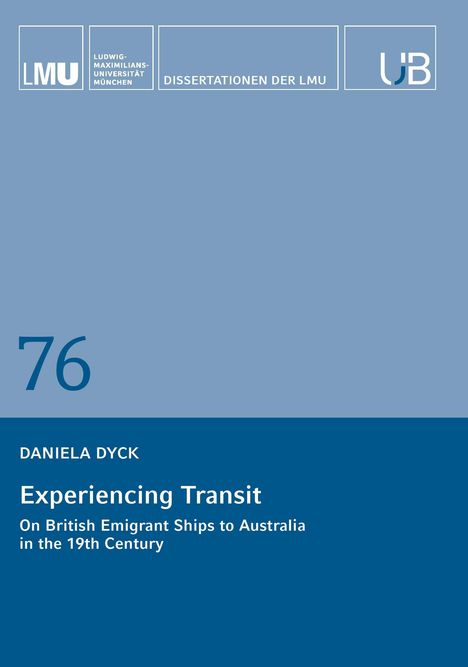 Daniela Dyck: Experiencing Transit, Buch