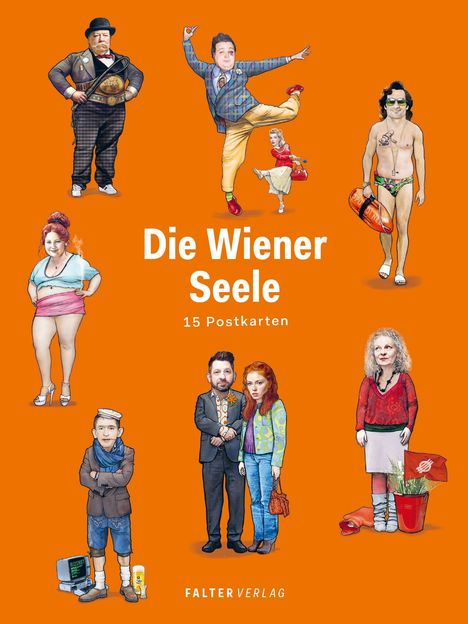 Die Wiener Seele - Postkartenbuch, Buch