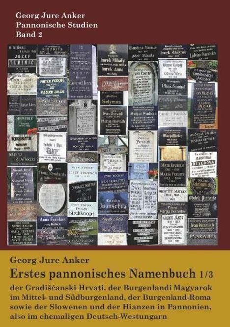 Georg Jure Anker: Erstes pannonisches Namenbuch 1/3, Buch