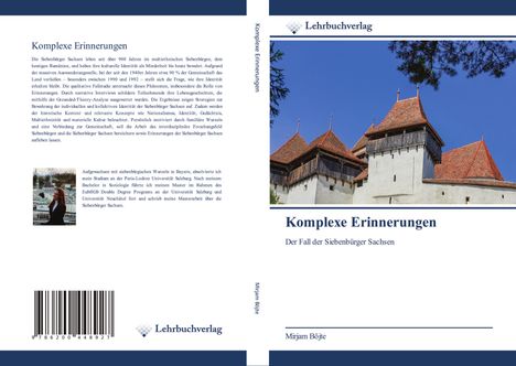 Mirjam Böjte: Komplexe Erinnerungen, Buch