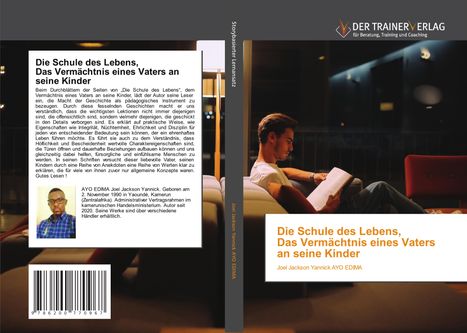 Joel Jackson Yannick Ayo Edima: Die Schule des Lebens, Das Vermächtnis eines Vaters an seine Kinder, Buch