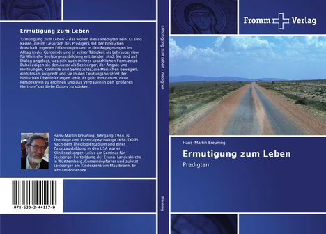 Hans-Martin Breuning: Ermutigung zum Leben, Buch