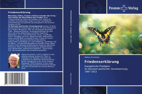 Helmut Kirschstein: Friedenserklärung, Buch