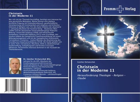 Günther Dichatschek: Christsein in der Moderne 11, Buch